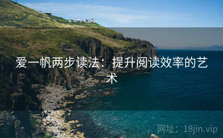 爱一帆两步读法:提升阅读效率的艺术 爱一帆两步读法:提升阅读效率的艺术